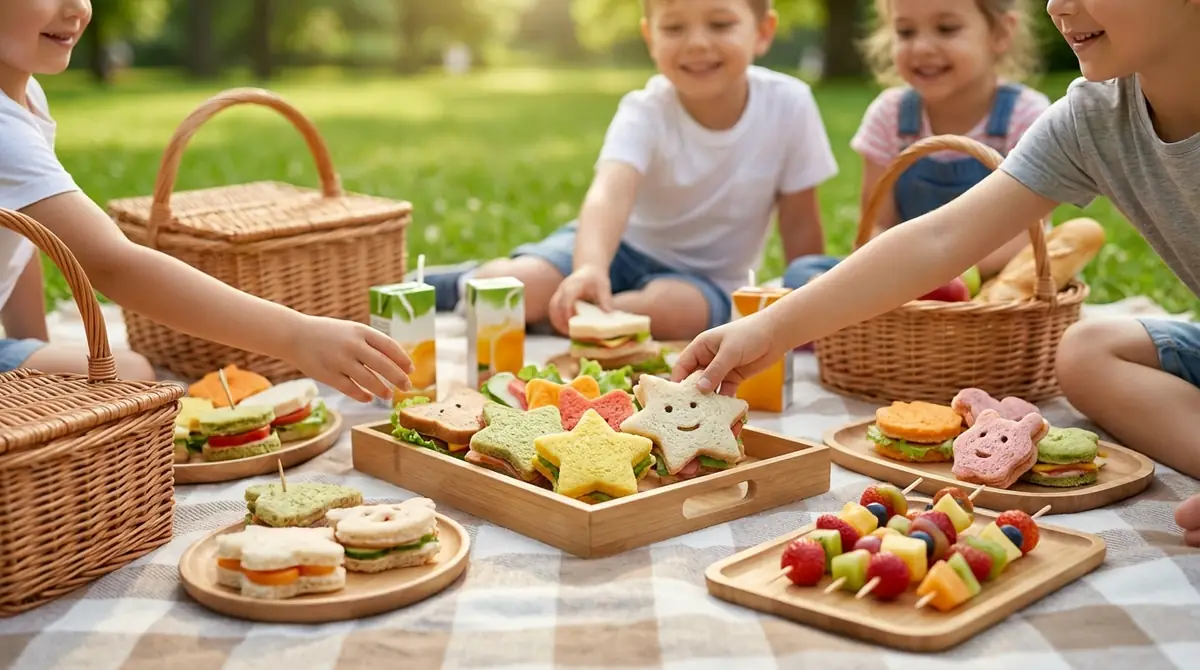子供が喜ぶピクニックサンドイッチのアイデア