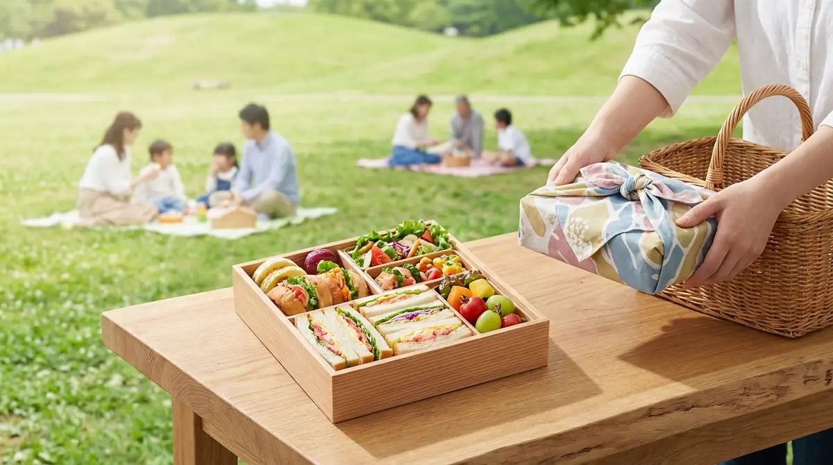 ピクニック用お弁当箱の詰め方・持ち運びの基本テクニック