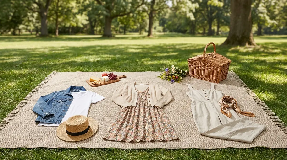 迷ったらこれ!ピクニックコーデ鉄板3パターン
