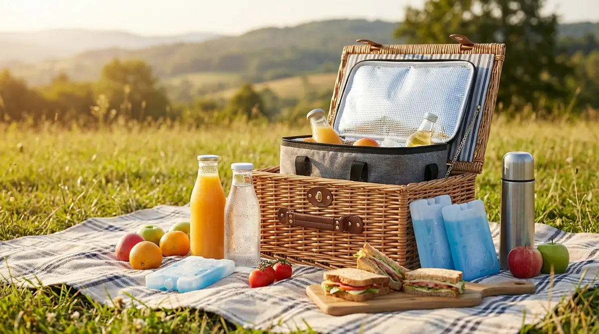 ピクニックの飲み物を冷たいまま持っていく保冷のコツ