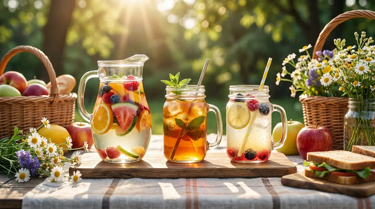 簡単おしゃれ!ピクニック向け手作りドリンクレシピ3選