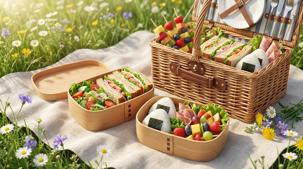 ピクニックの食べ物の詰め方|崩れない&映える配置術