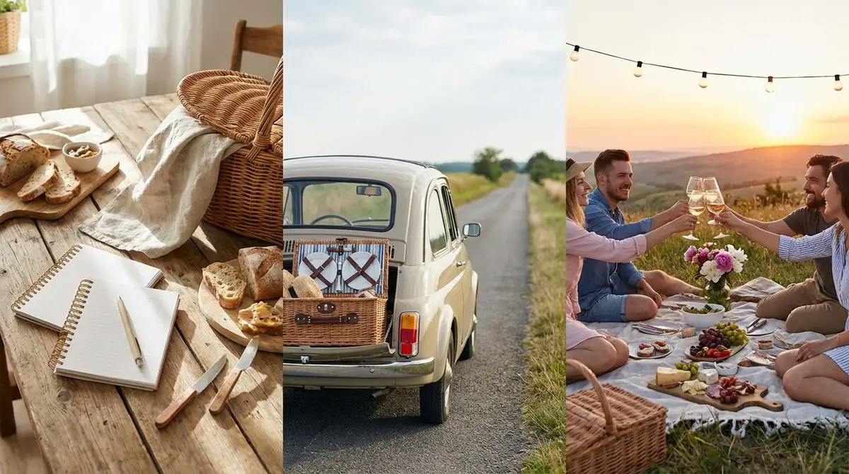 【準備から当日まで】おしゃれピクニックの段取りタイムライン