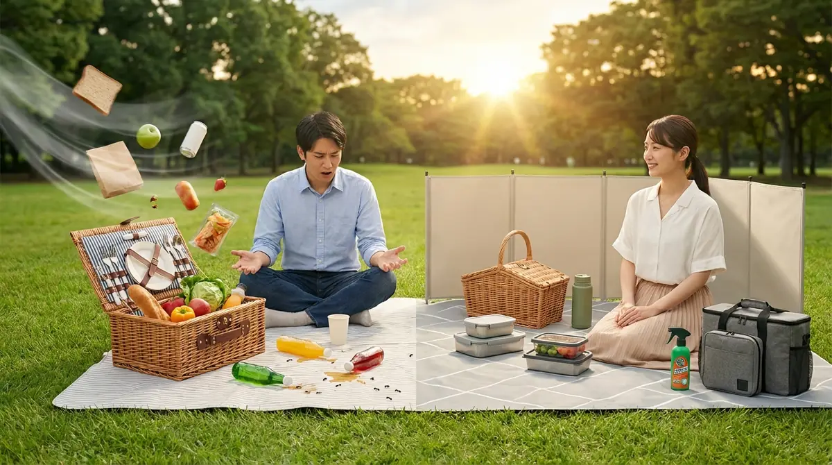 【トラブル対策】おしゃれピクニックでよくある失敗と解決策