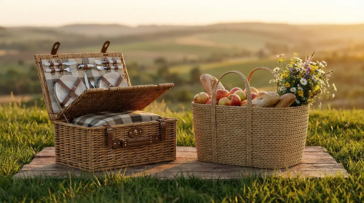 そもそもピクニックカゴとは？バスケットとの違い