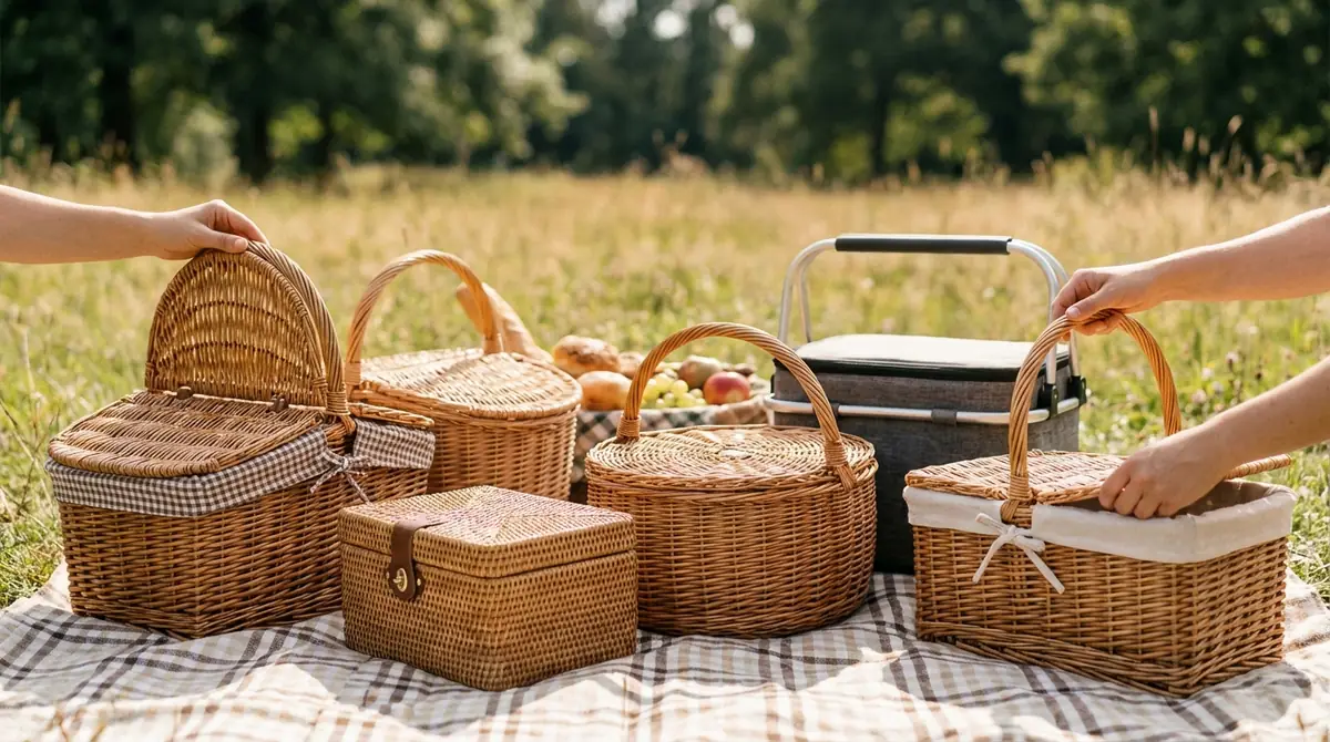 失敗しないピクニックカゴの選び方5つのチェックポイント