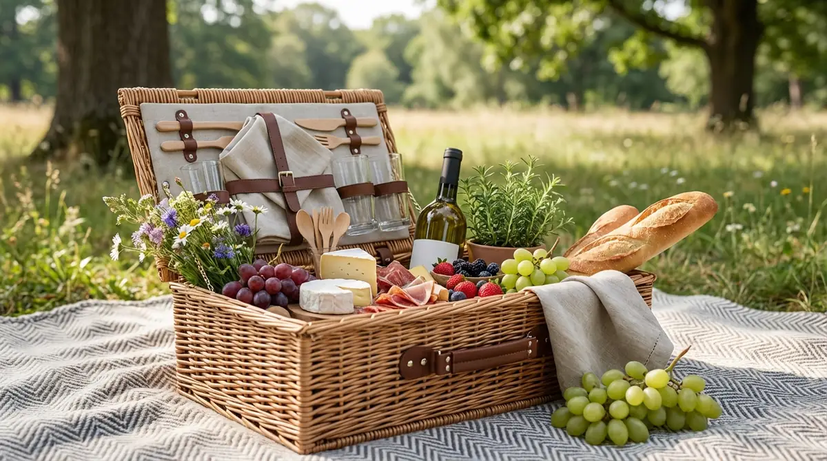 ピクニックカゴの中身と詰め方｜おしゃれに見せるコツ