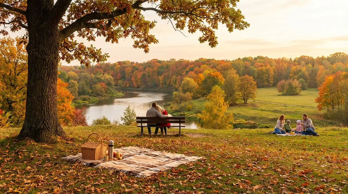 秋ピクニックの場所選び3つのポイント
