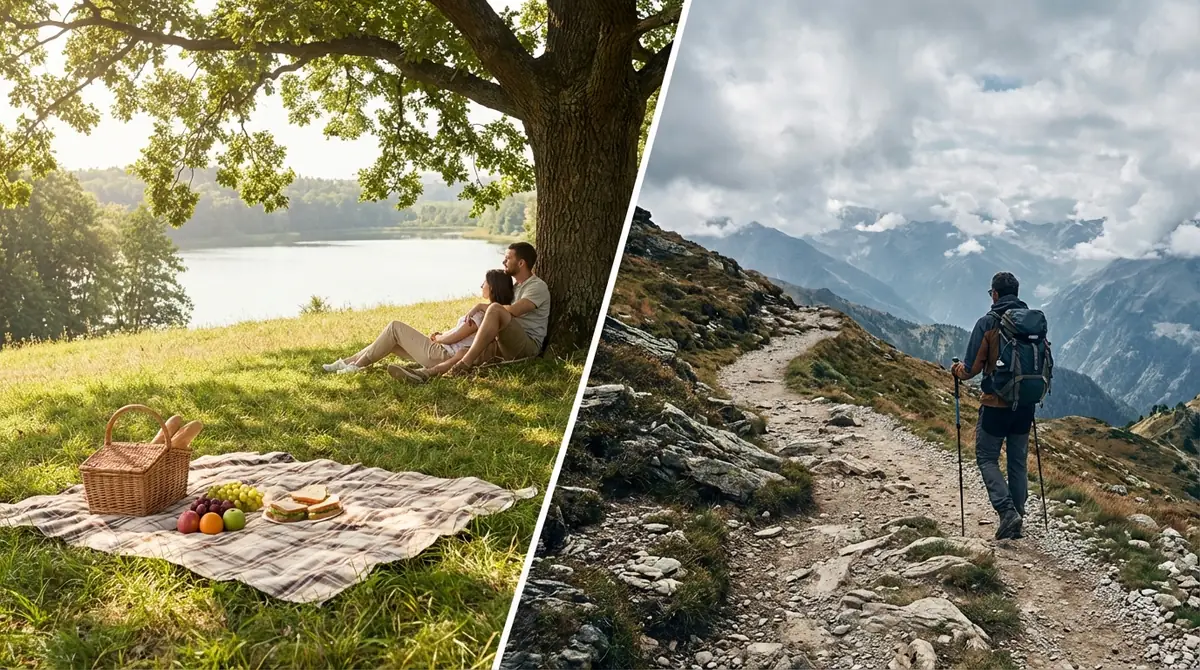 ピクニックとハイキングの違いを5つの観点で徹底比較