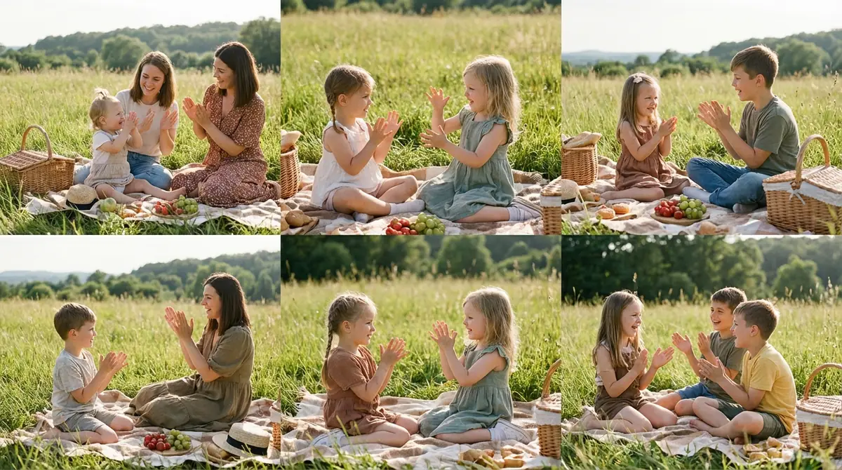 ピクニック・遠足で盛り上がる手遊び7選【年齢別】