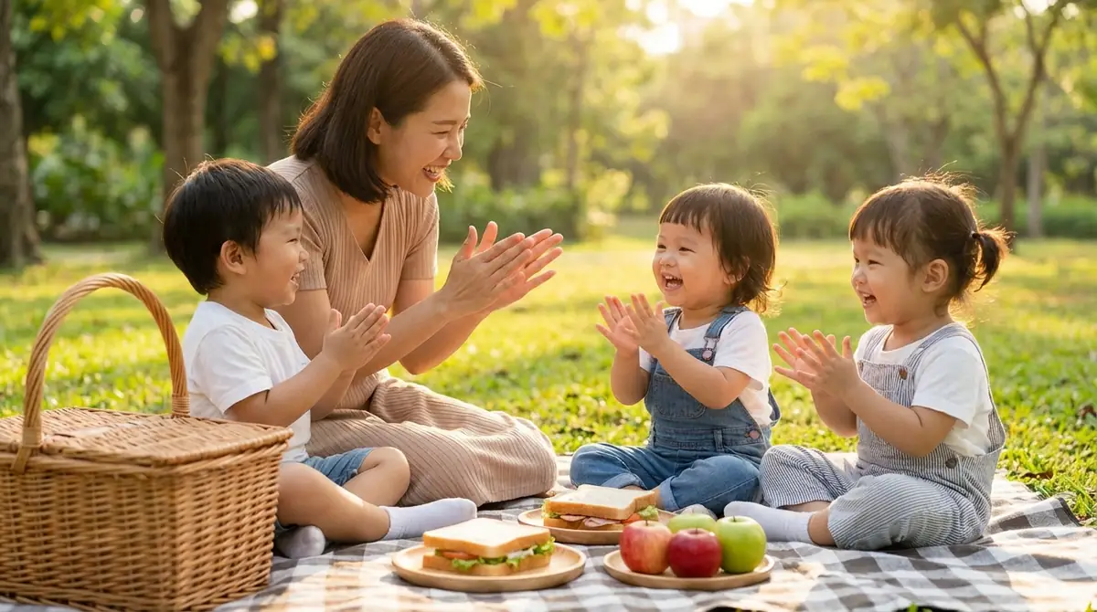 子どもが夢中になる！ピクニック手遊びを上手に教える3つのコツ