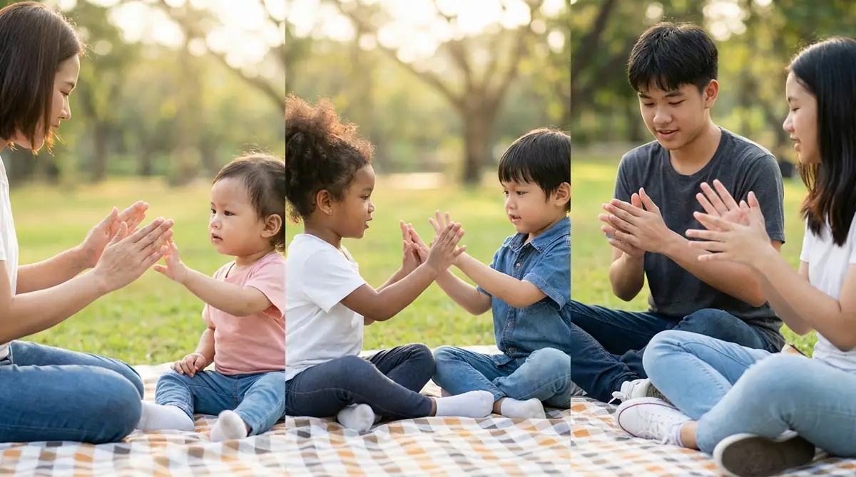 年齢別アレンジ例｜ピクニック手遊びの難易度を調整する方法