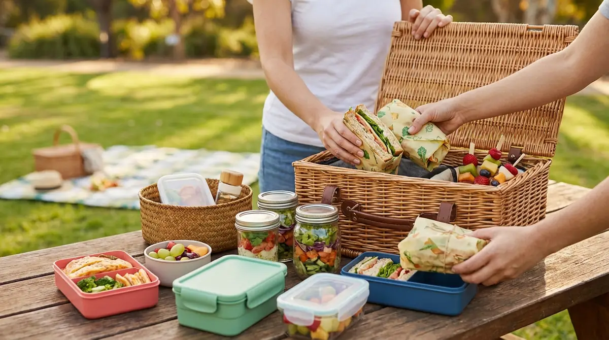 ピクニックご飯の詰め方・持ち運びで失敗しないコツ