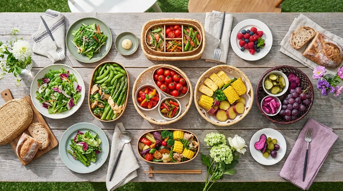 【彩り別】おしゃれなピクニック弁当に入れたいおかず15選