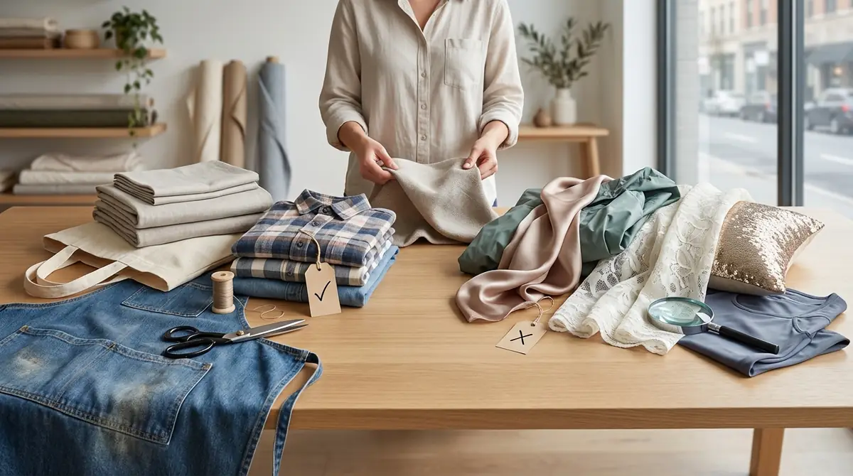 家にある布で代用できる?使える布・使えない布の見分け方