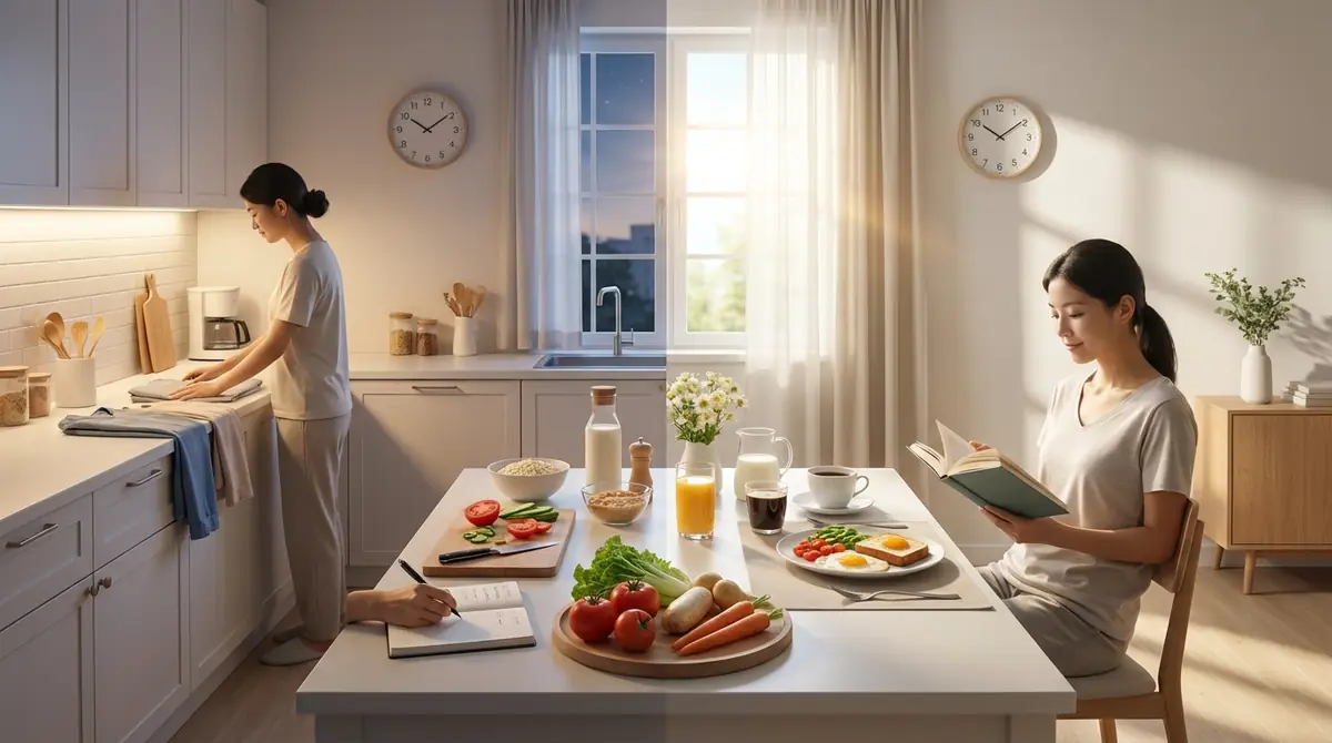 前日準備で当日朝がラクになるタイムスケジュール