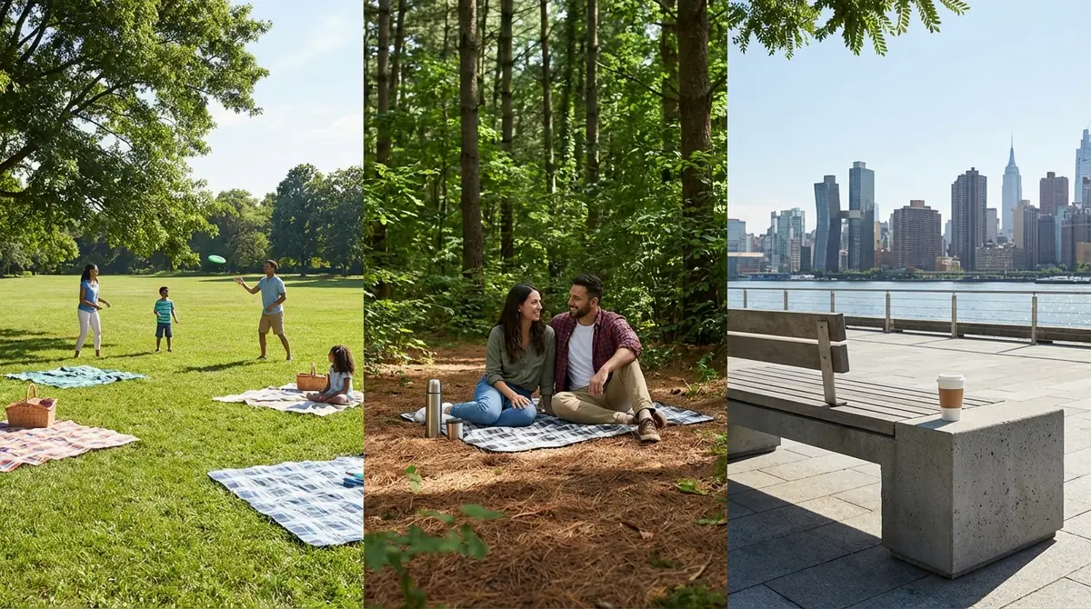 ピクニック場所のタイプ別メリット・デメリット比較