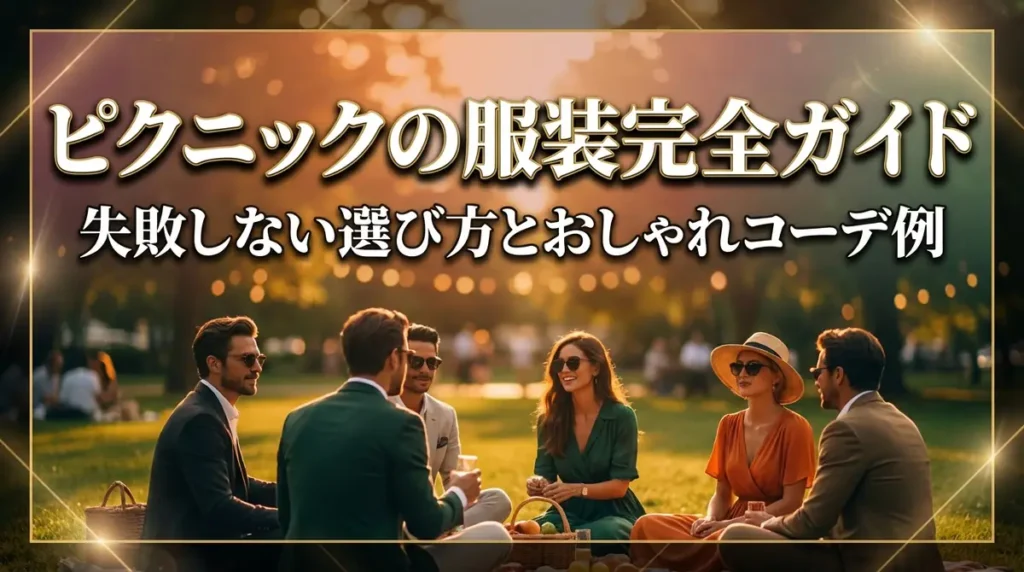 ピクニックの服装完全ガイド｜失敗しない選び方とおしゃれコーデ例