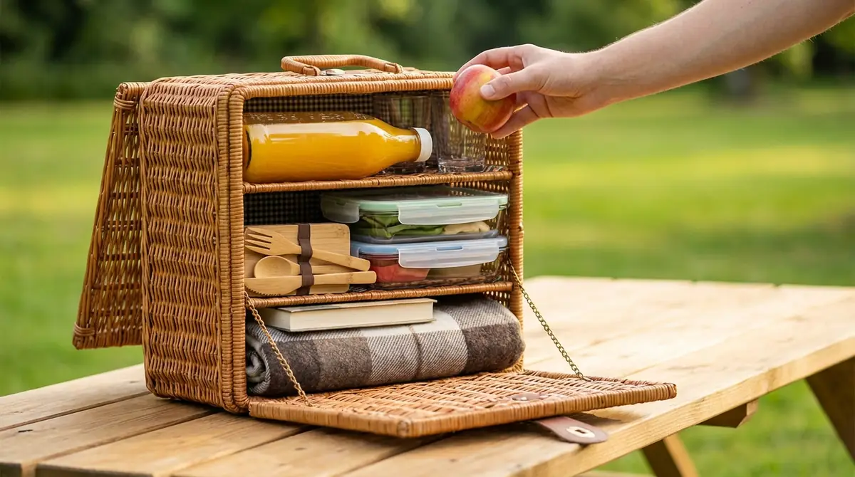 購入後すぐ実践!ピクニックバッグの詰め方3ステップ