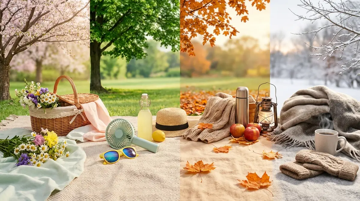 【季節別】ピクニックデートで追加したい持ち物