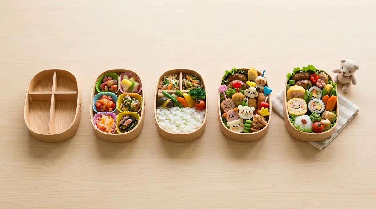 かわいく詰める5ステップ|初心者でも失敗しないお弁当の詰め方
