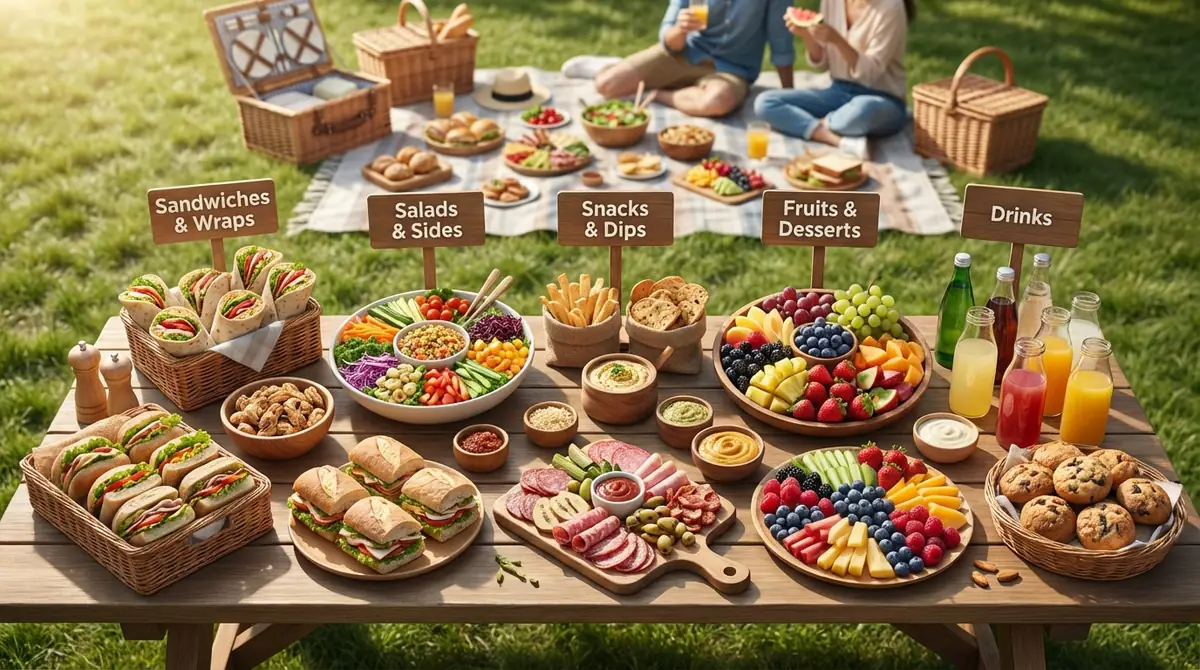 【カテゴリ別】ピクニックの食べ物完全リスト