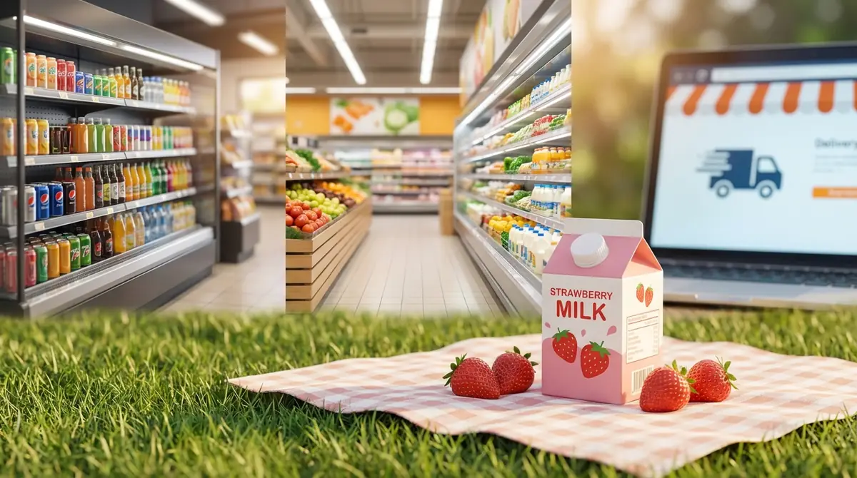 ピクニック いちごオレはどこで売ってる?コンビニ・スーパー・通販を調査