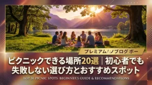 ピクニックできる場所20選｜初心者でも失敗しない選び方とおすすめスポット