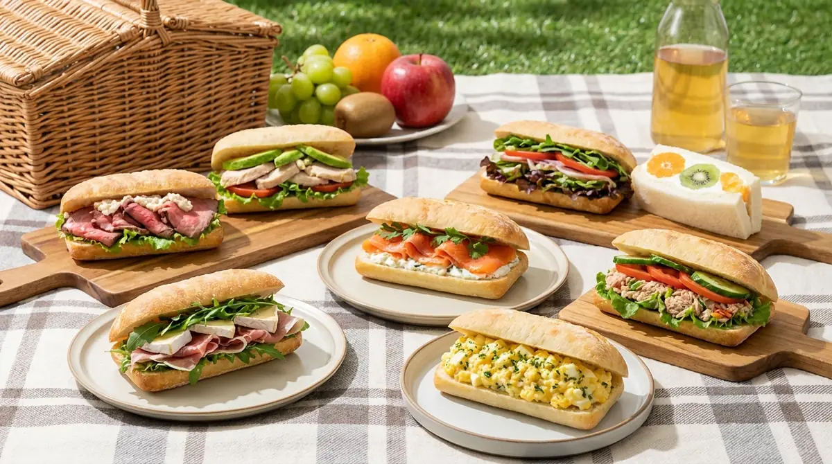 ピクニックのお弁当におすすめのサンドイッチ具材7選