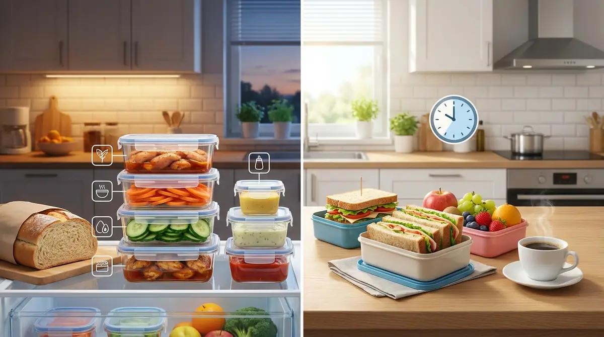 サンドイッチの前日準備・当日朝のタイムスケジュール