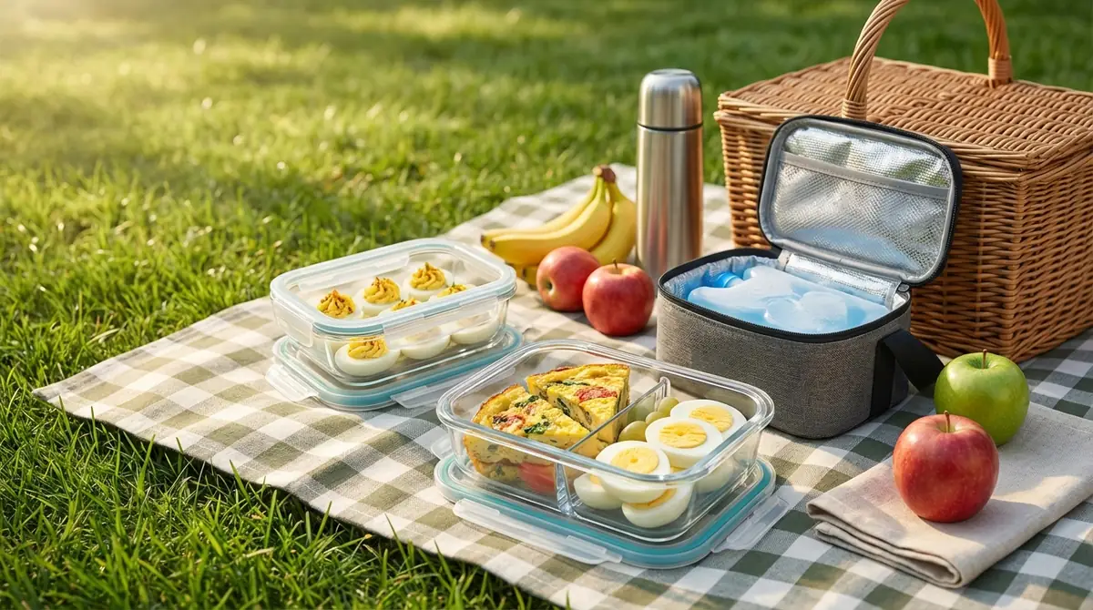 卵料理をピクニックに持っていくときの注意点