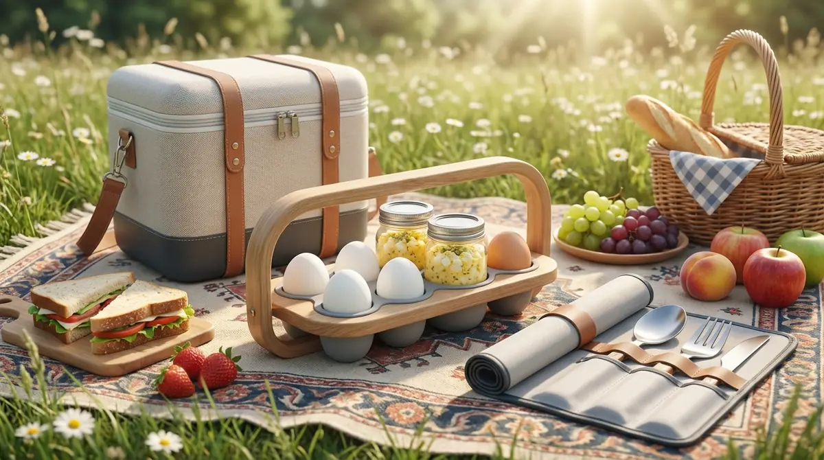 ピクニックの卵料理に便利な持ち運びグッズ3選