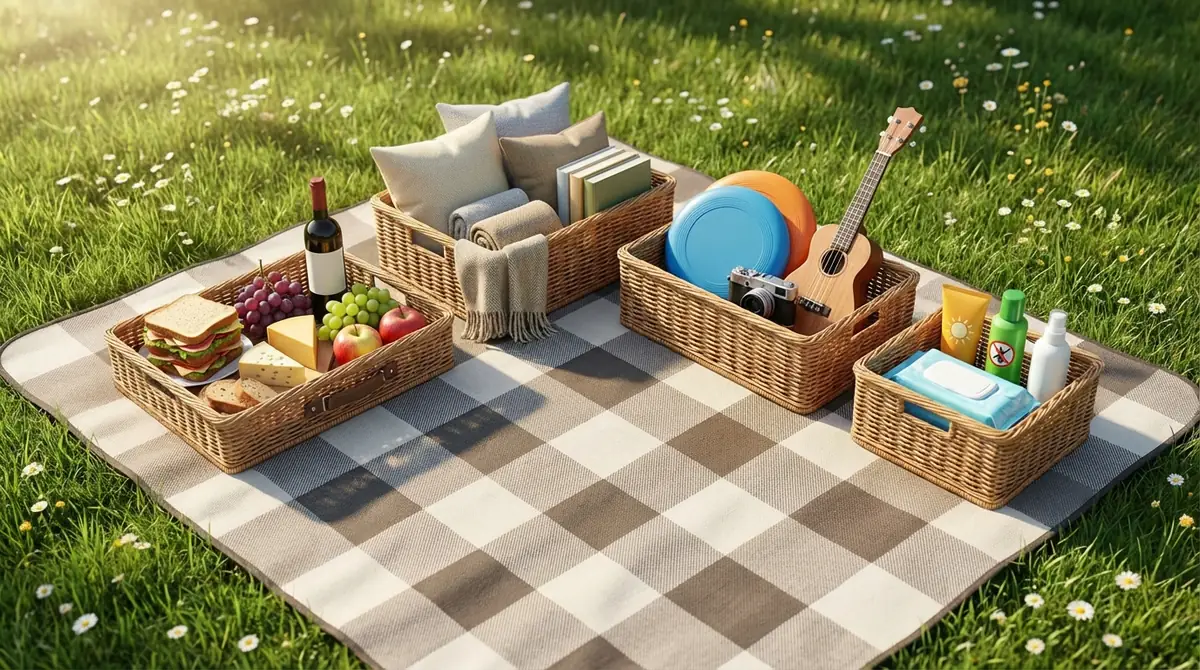 ピクニックデートの持ち物チェックリスト【カテゴリ別】