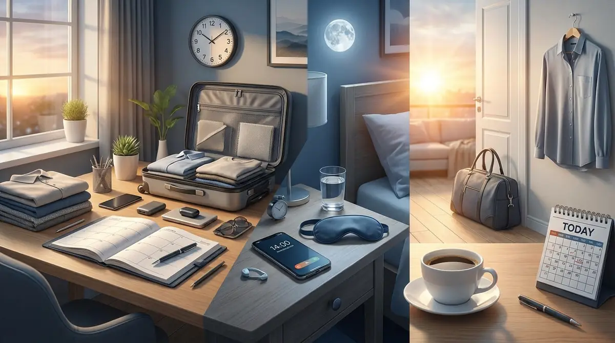 失敗しない準備のタイムライン【前日〜当日】