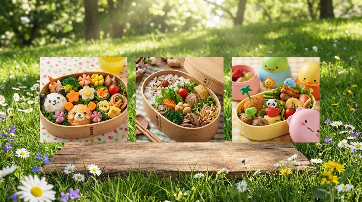 かわいいピクニックお弁当に見える3つの法則