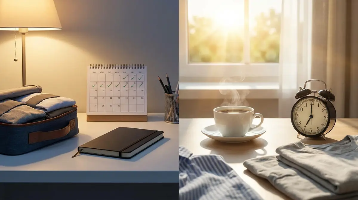 前日準備〜当日朝のタイムスケジュール