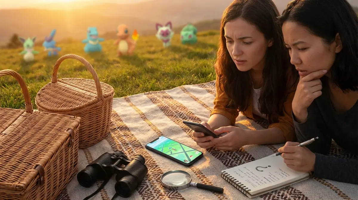 ピクニックで色違いが出ない時の確認事項と対処法