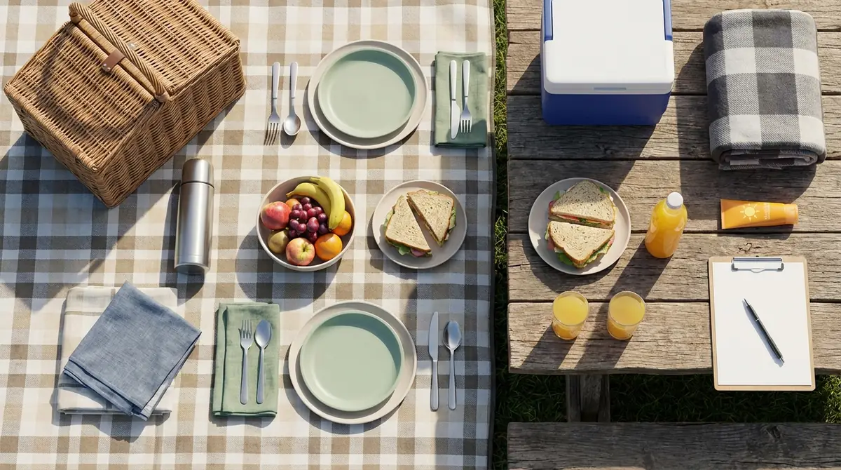 ピクニック遊びに必要な持ち物チェックリスト