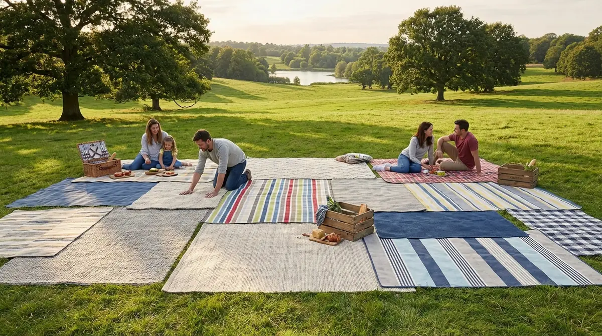 失敗しないピクニックラグの選び方5つのポイント