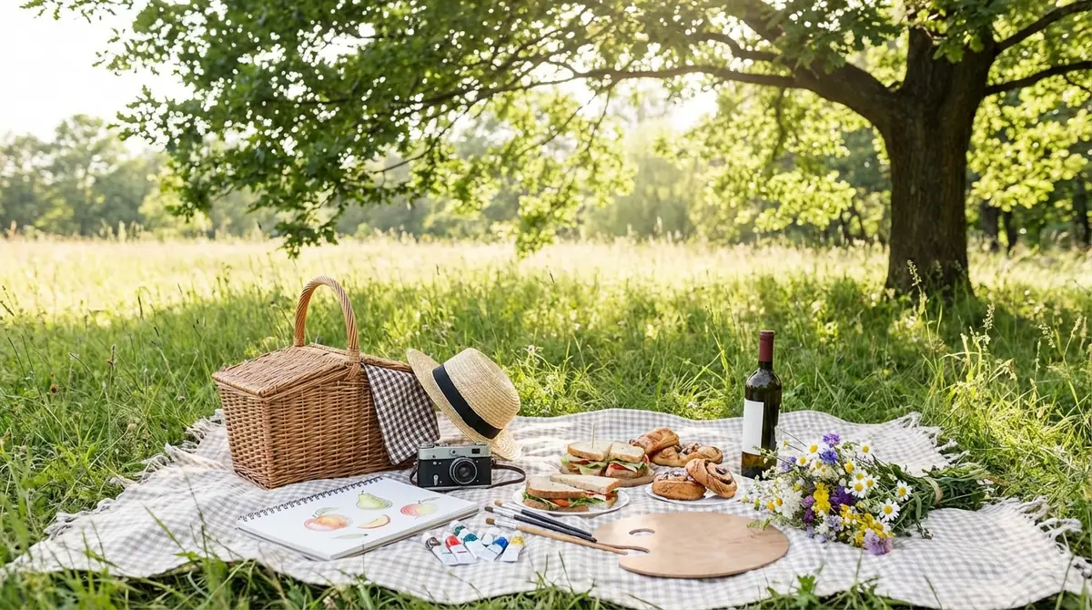 ピクニックの絵に描くべきモチーフ一覧|何を描くか迷ったらコレ