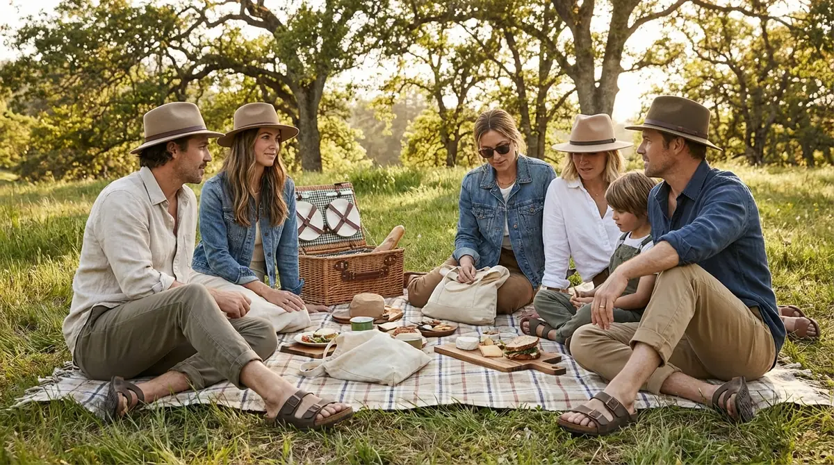 ピクニックに適した服の5つの条件