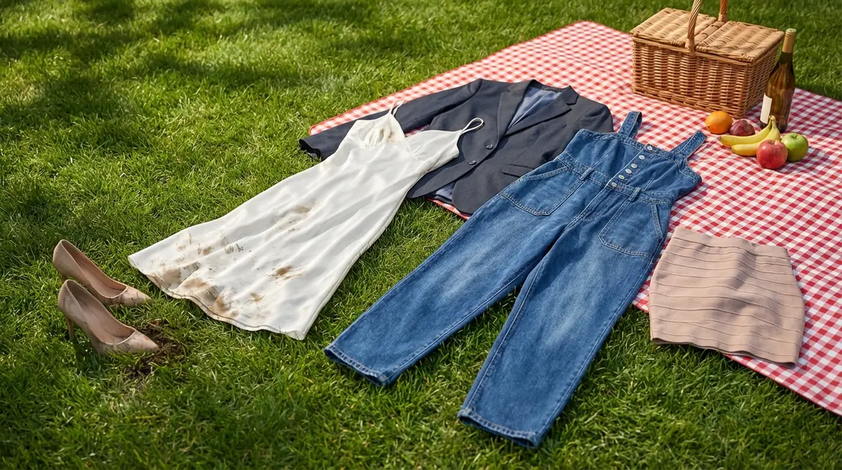 ピクニックで避けるべきNG服装5選
