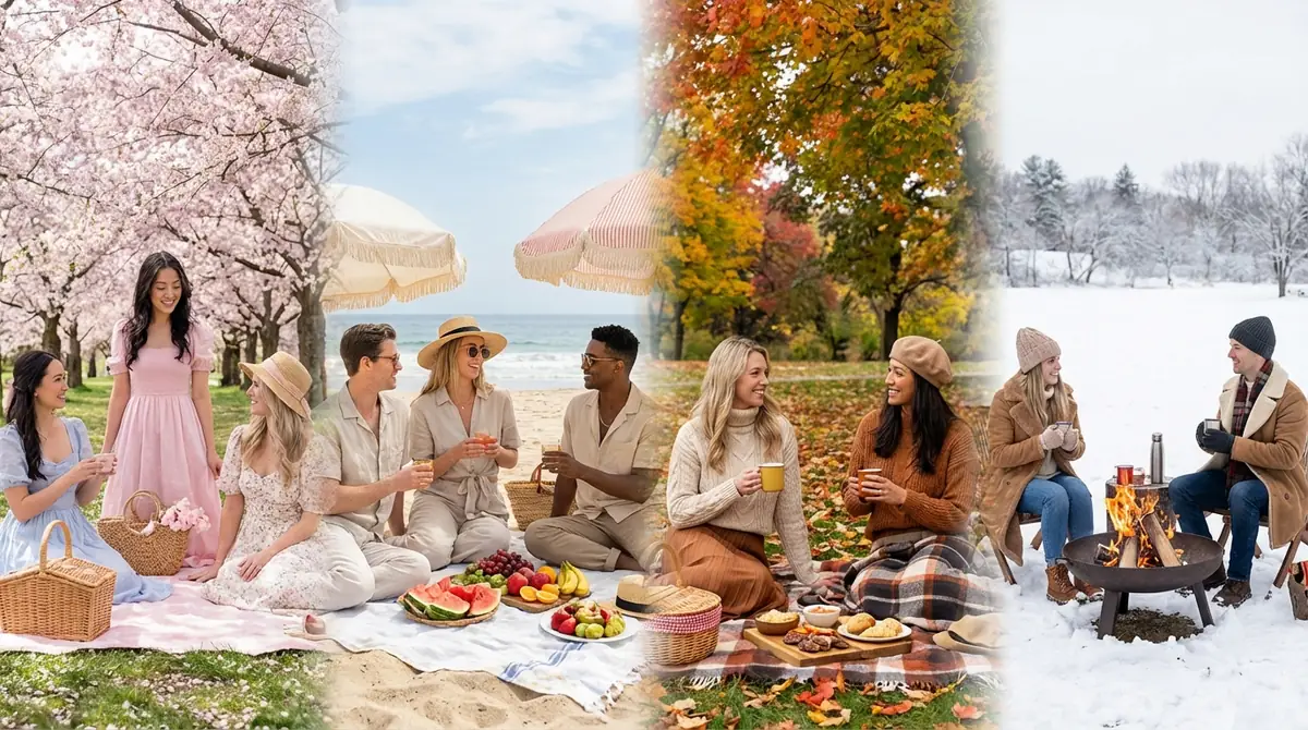 【季節別】ピクニックのおしゃれ服コーデ実例集