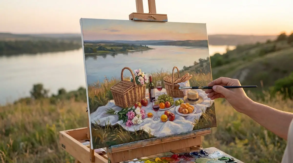 まとめ|ピクニックの絵はモチーフ選びと構図で決まる