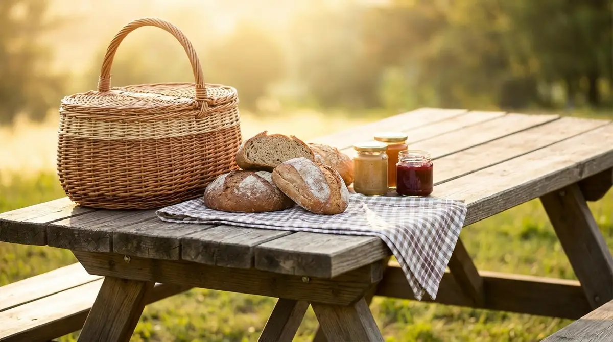 ピクニック用パンの簡単レシピ｜前日準備でラクする方法