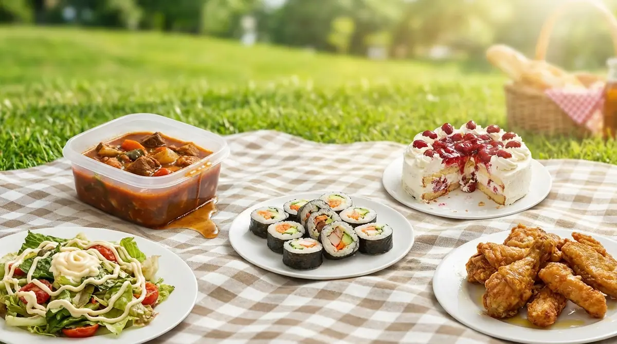 ピクニック弁当に入れてはいけないNGおかず5選