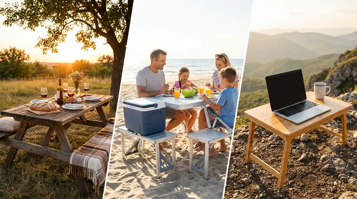 シーン別|あなたにぴったりのピクニック机はコレ
