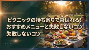 ピクニックの持ち寄りで喜ばれる！おすすめメニューと失敗しないコツ