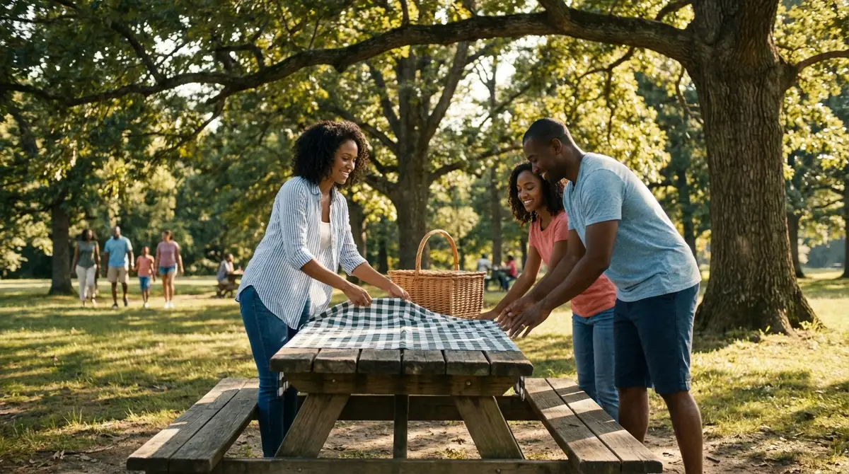 ピクニックテーブルを確実に入手する手順