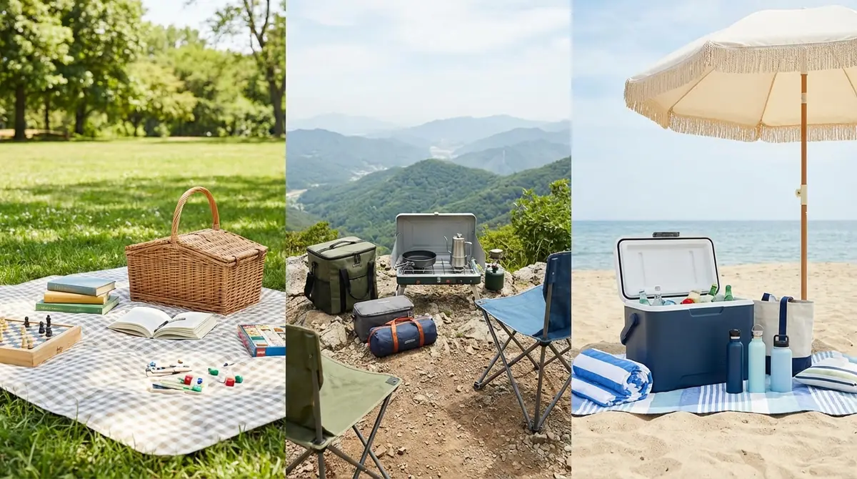 【シーン別】ピクニック便利グッズ早見表